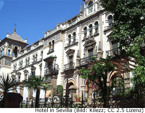 Hotel Übernachten Sevilla Andalusien 