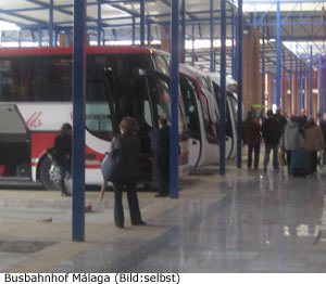 Malaga Busbahnhof Verbindung